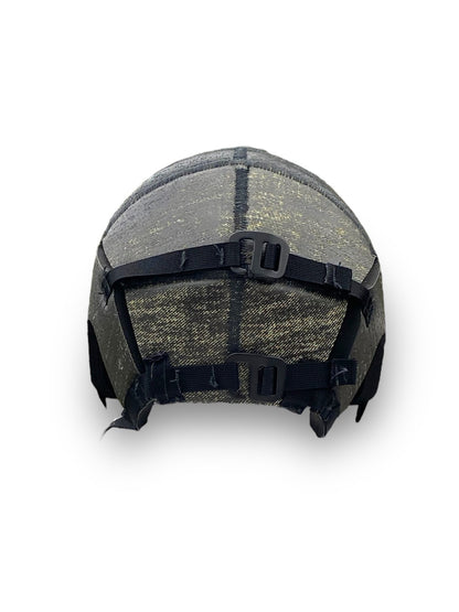 Kevlar reinforced soft surf helmet by Sjø Protection seen from the back